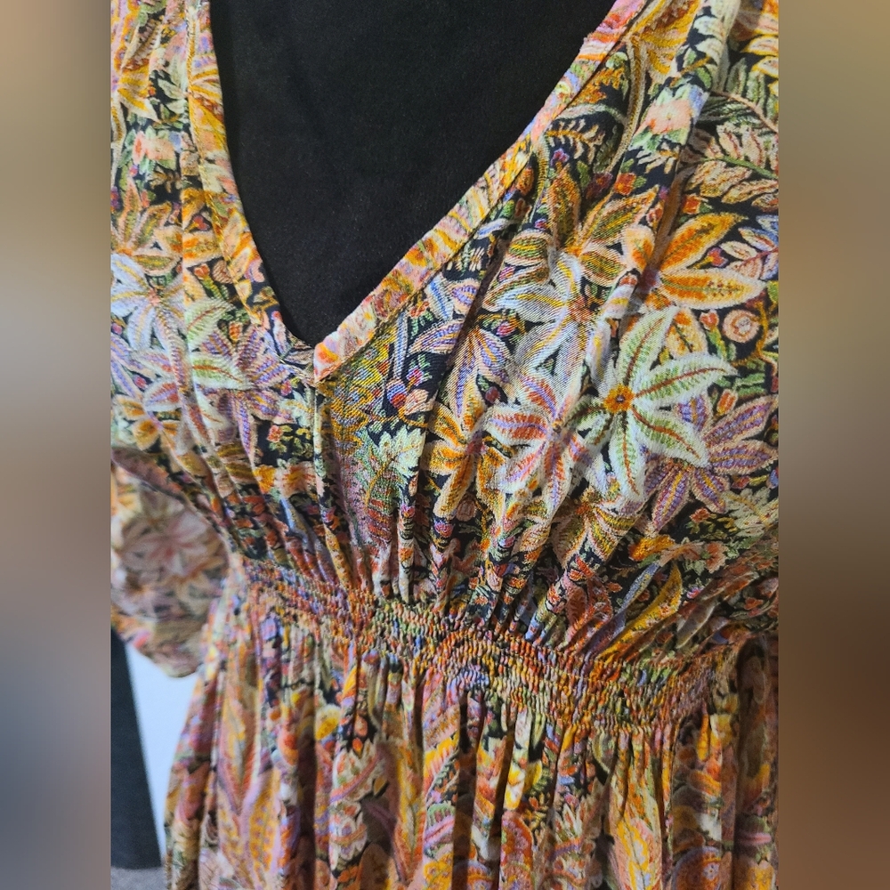 Multi Color Caftan - Picture 2 of 5